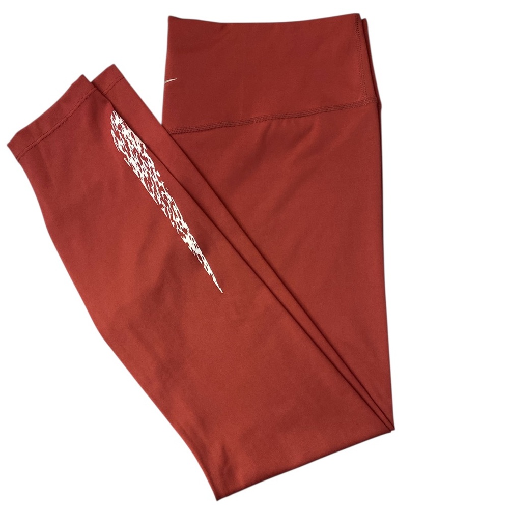 Nike Dri-Fit Burnt Orange Leggings GUC XL